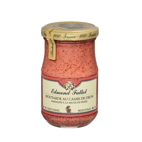 Dijon Mustard Infused with Blackcurrant and White Wine – 210ml